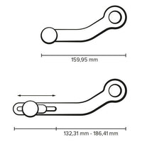 Gear Lever Adjustable - Triumph Tiger 900 /GT /RALLY /PRO 20-23