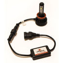 Ensemble d'Ampoule de Phare au DEL H8, H9 & H11 4800 Lumen - Motos à Courant Continu (DC)