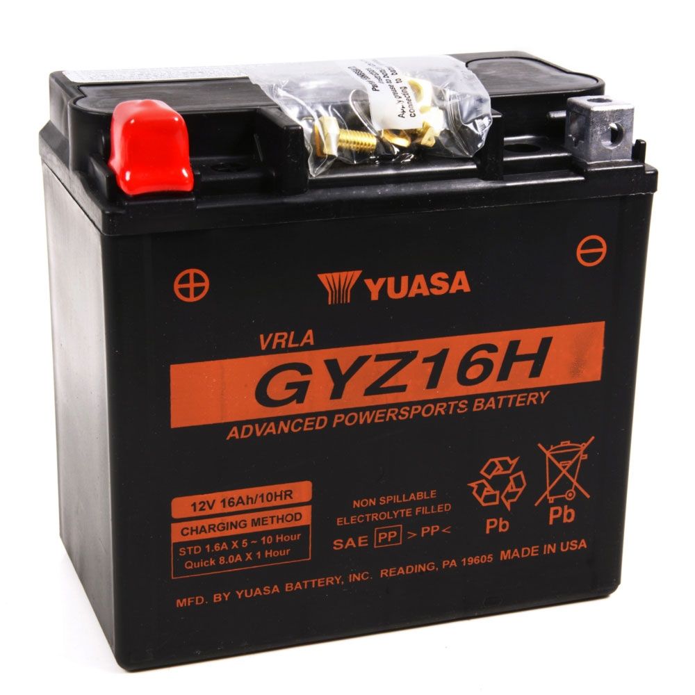 Batteries YTX14-BS, YTX14H-BS, YTX14H, GYZ16H 