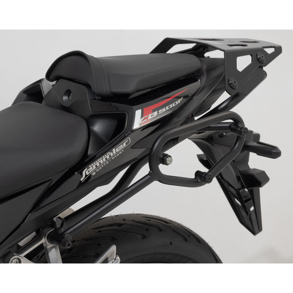 SLC Left Side Rack - Honda CB500F 19-23, CBR500R 18-23 – MotoMotto