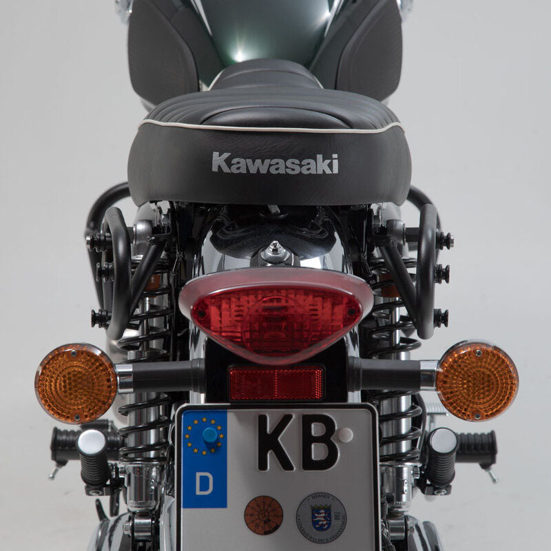 SLC Left Side Rack - Kawasaki W800 /Street /Cafe 19-, W650 99-08