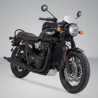 SLC Left Side Rack - Triumph Bonneville T100 17-, T120 16-