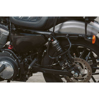 SLC Left Side Rack - Harley-Davidson Sportster 883 04-20, 1200 04-20