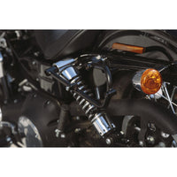 SLC Left Side Rack - Harley-Davidson Dyna 09-17