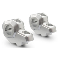 Offset Handlebar Risers 30mm Up 22mm Back - 28mm Diameter Handlebar Spacing 32-38mm