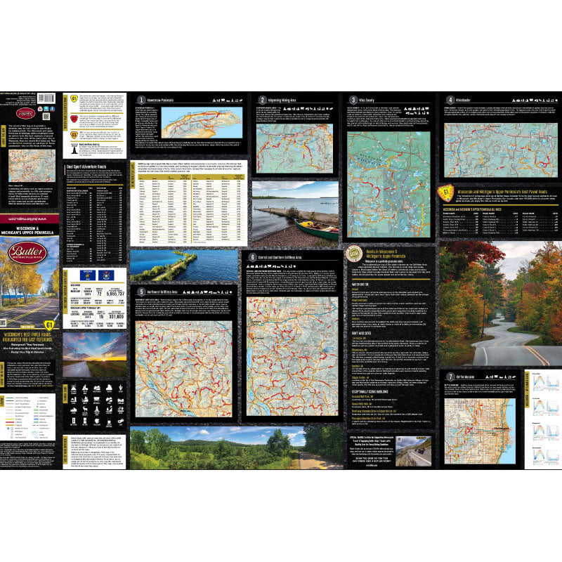 Wisconsin and Michigan’s Upper Peninsula G1 Butler Map