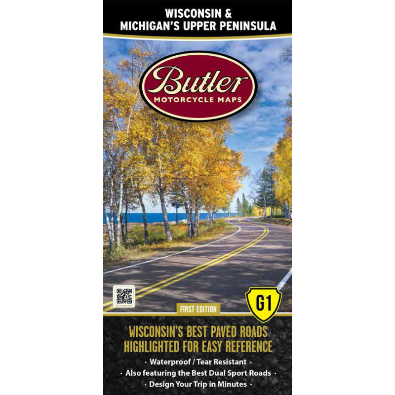 Wisconsin and Michigan’s Upper Peninsula G1 Butler Map