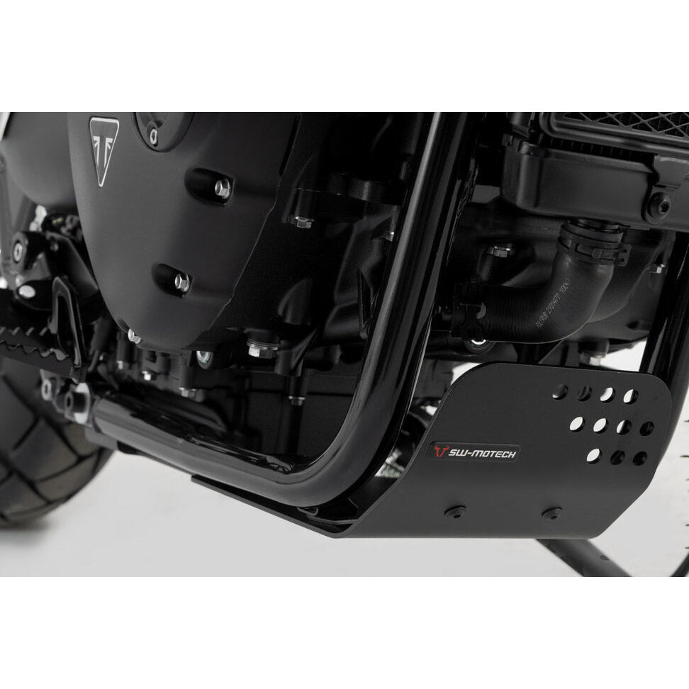 Engine Guard Skid Plate - Triumph Bonneville, Scrambler, Speed Twin, Street Cup, Thruxton