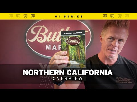 Northern California G1 Butler Map - 4th Edition