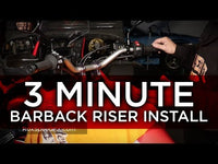 1 1/2" Up & 1" Back Offset Handlebar Risers - 1 1/8" Handlebar 39-42mm Spacing