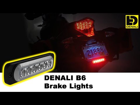 B6 LED Brake Light Kit with License Plate Mount