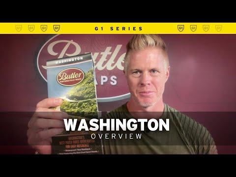 Washington G1 Butler Map - 3rd Edition