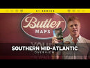 Southern Mid-Atlantic G1 Butler Map - 2nd Edition