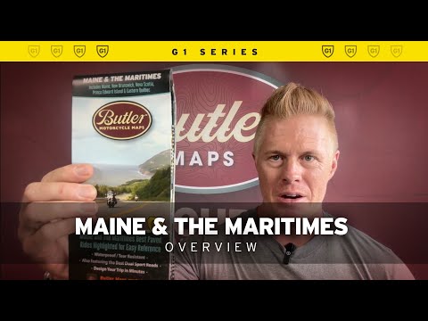 Maine & The Maritimes G1 Map