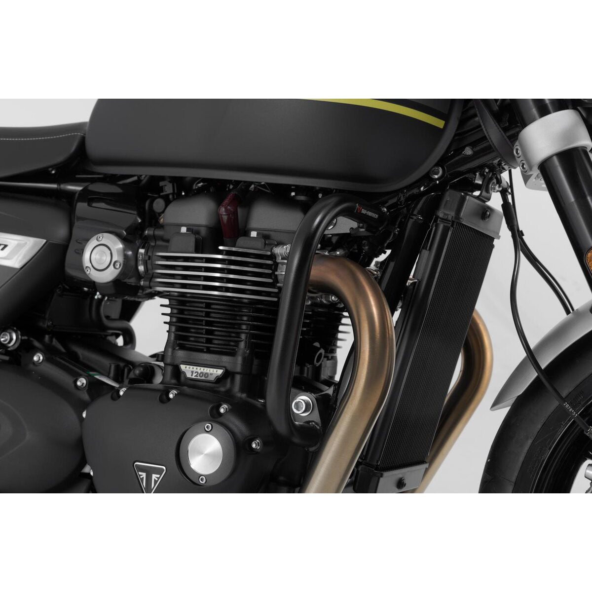 Barres de Protection - Triumph Bonneville T100 16- /T120 15- /Speedmaster 18-20, Speed Twin 900 22- /1200 18-, Street Cup 16-, Street Twin 16-, Thruxton TFC 18- /RS 19- /1200 16-19