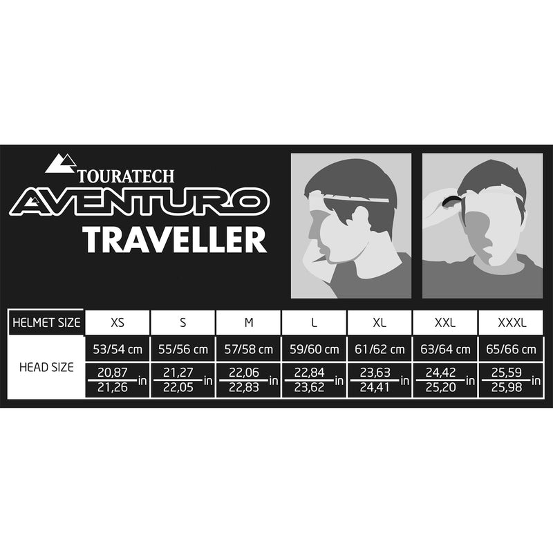 Casque Modulaire Multi-Fibre Touratech Aventuro Traveller