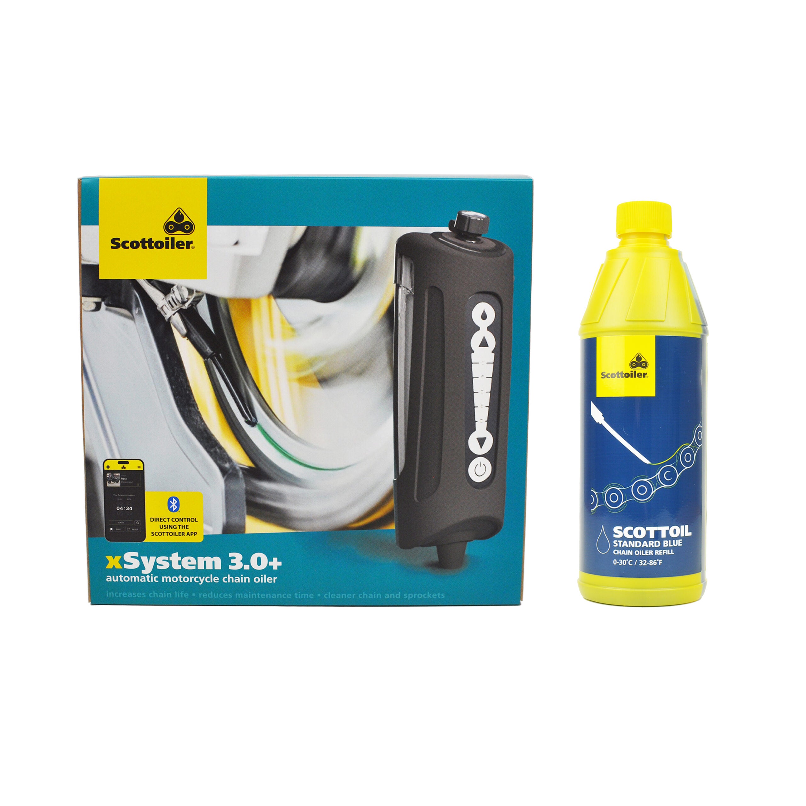 Scottoiler® xSystem v3.0+ Chain Lubrication System with Oil