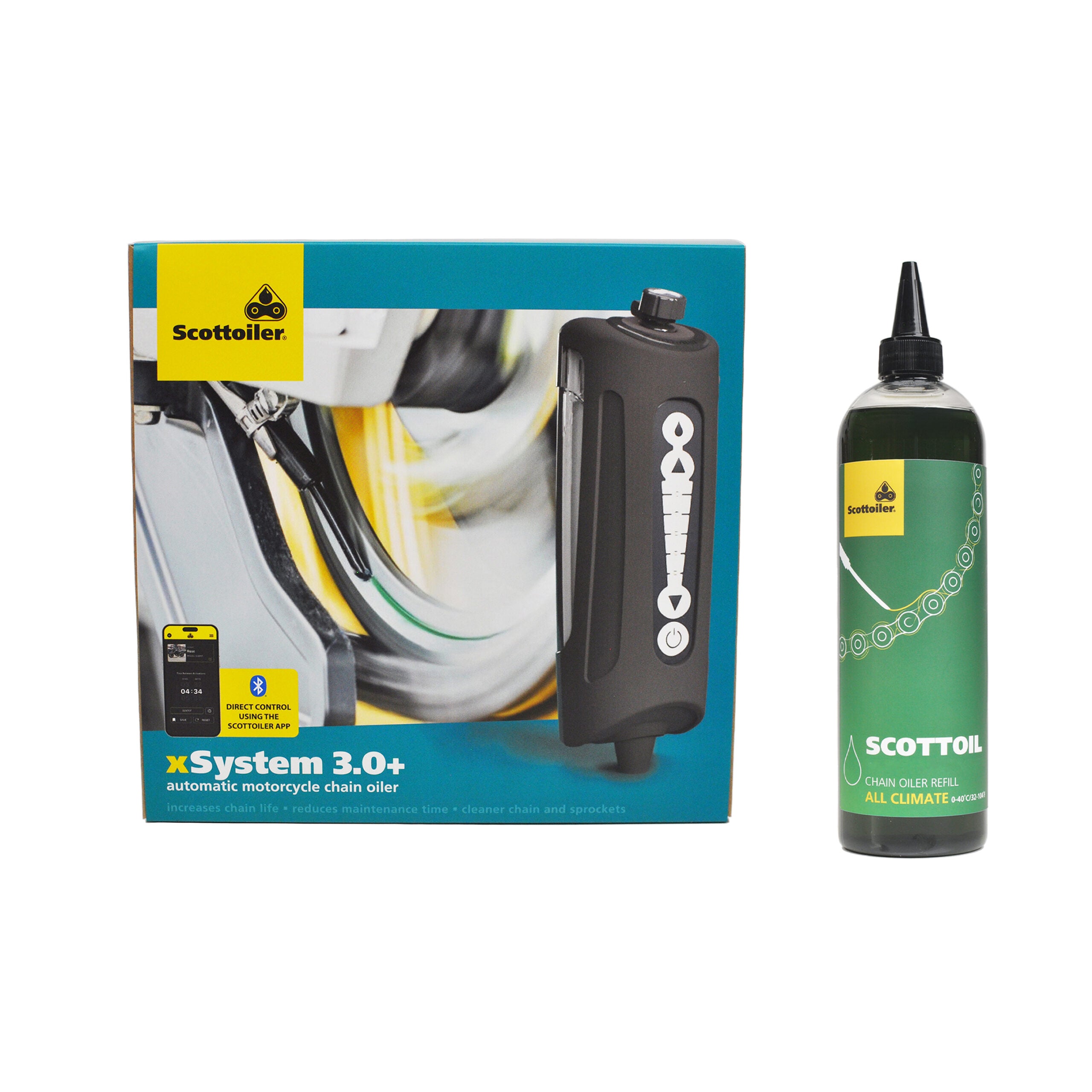 Scottoiler® xSystem v3.0+ Chain Lubrication System with Oil