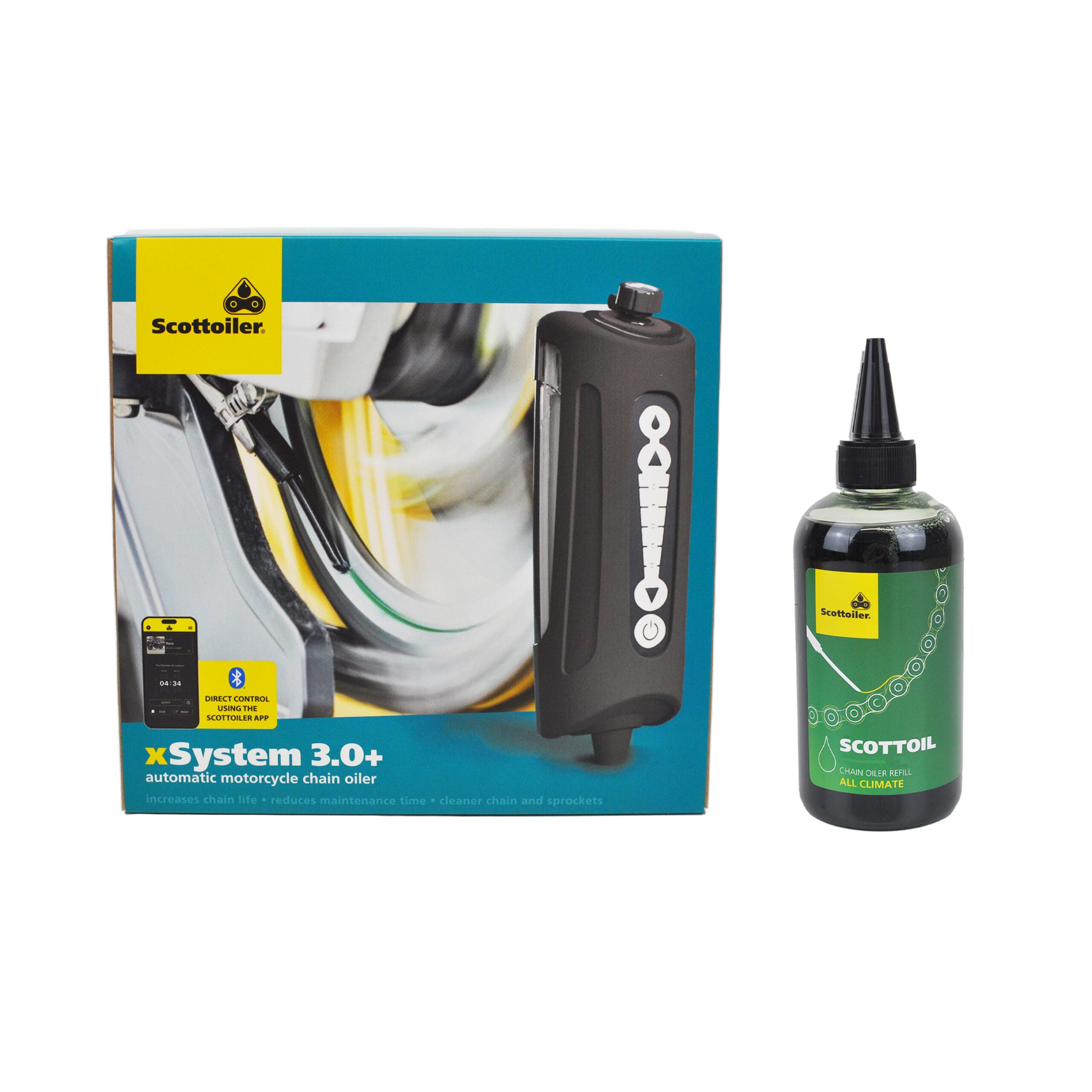 Scottoiler® xSystem v3.0+ Chain Lubrication System with Oil
