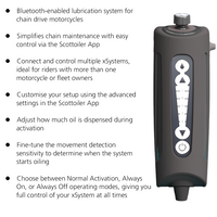 xSystem v3.0+ Electronic Chain Lubrication System with Bluetooth Control