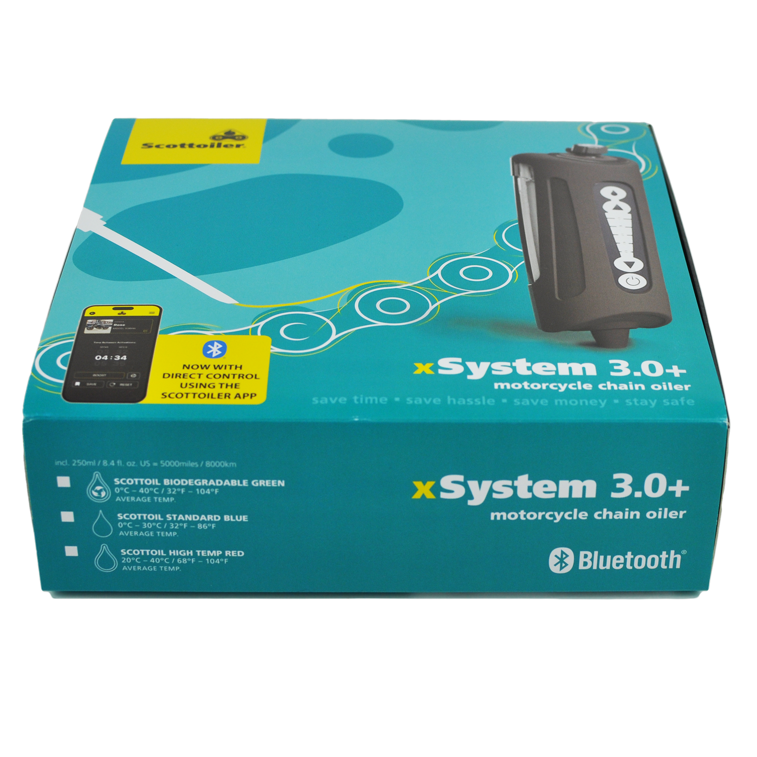xSystem v3.0+ Electronic Chain Lubrication System with Bluetooth Control