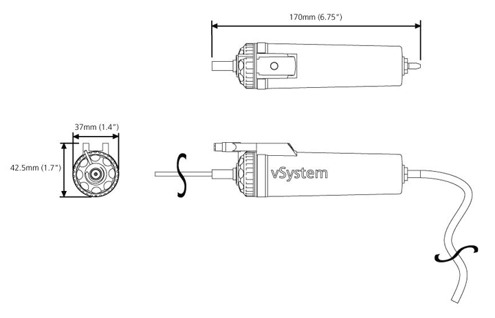 Scottoiler® vSystem Universal Edition Chain Lubrication System