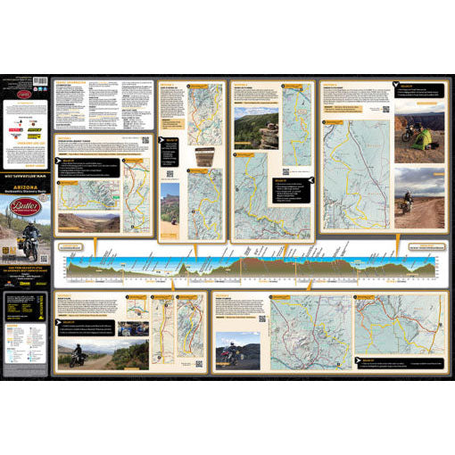 Carte Arizona AZBDR Backcountry Discovery Route - 3e Edition