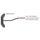 B6 LED Brake Light Kit with License Plate Mount