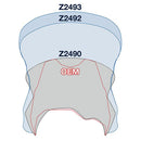 Pare-Brise Touring Haut VStream- BMW F800GS, F650GS Twin