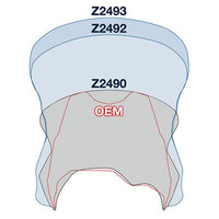 Pare-Brise Touring Haut VStream- BMW F800GS, F650GS Twin