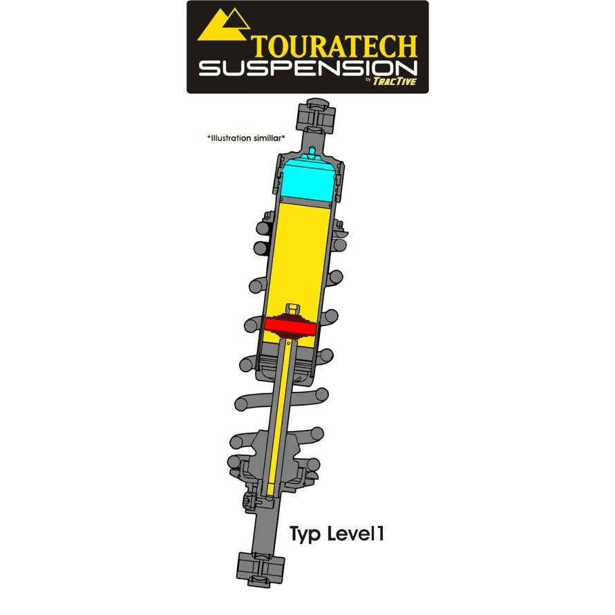 Shock Absorber Rear Level 1 (Low Speed) - BMW R1100GS 94-99