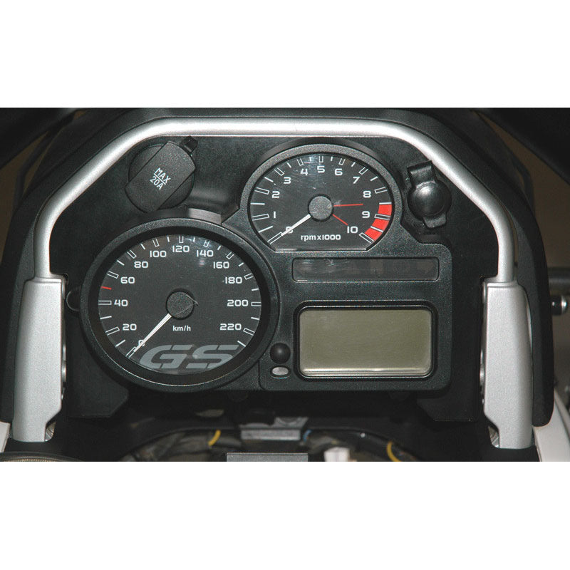 Cockpit Cover, Cigarette + BMW Socket - BMW R1200GS 08-12, GSA 08-13
