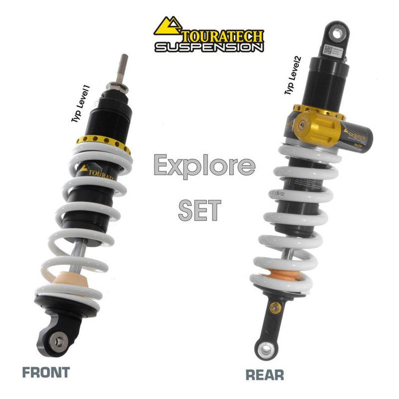 Shock Absorber Front & Rear Explore (Pre-Load Adjustment, Low Speed) - BMW R1200GS 04-12