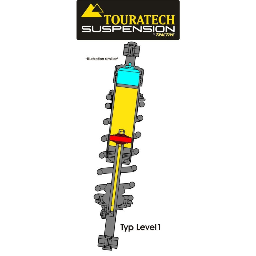 Shock Absorber Rear Level 1 (Low Speed) - BMW R1150GSA from 2002