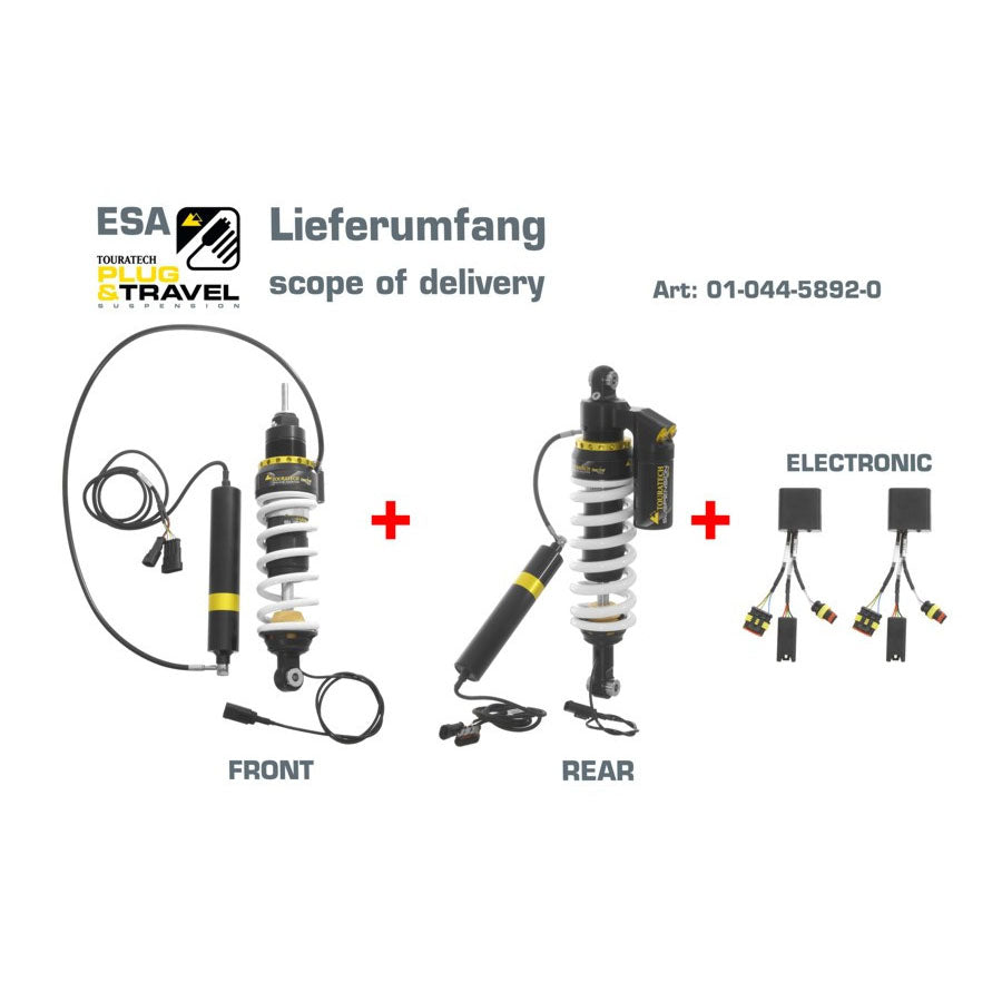 Shock Absorber Front & Rear PDS ESA / Plug & Travel Expedition - BMW R1200GSA 07-13