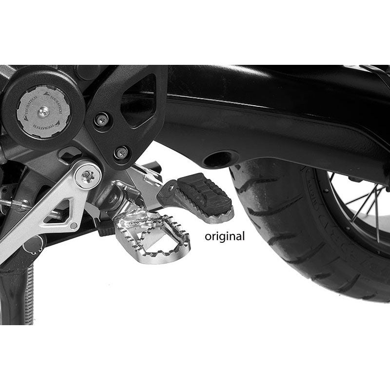 Footpegs Footrests Works - BMW R1300GS, R1250GS /GSA, R1200GS 13-19 /GSA 14-19, F900GS /GSA, F850GS /GSA, F800GS 24-, F750GS