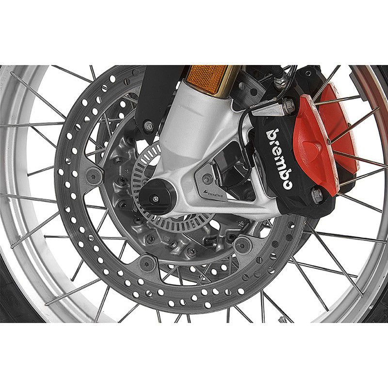 Ensemble de Patin de Protection d'Essieu Avant - BMW R1250GS /GSA jusqu'à 2021, R1200GS 13-19 /GSA 14-19, R1250RT, R1200RT 14-19