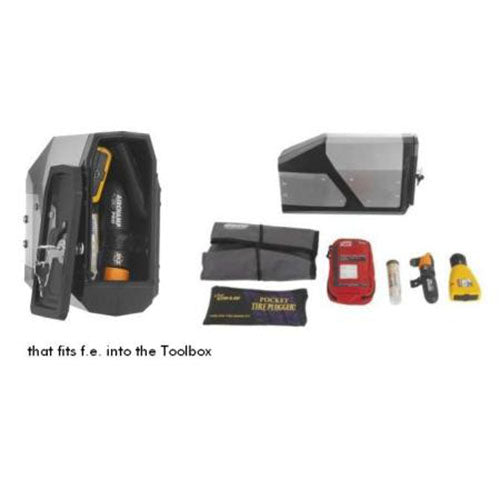 Toolbox for ZEGA Evo & Pro2 Side Case Rack - BMW R1250GS /GSA, R1200GS 13-19 /GSA 14-19, KTM Adventure 1290 S/R from 2022