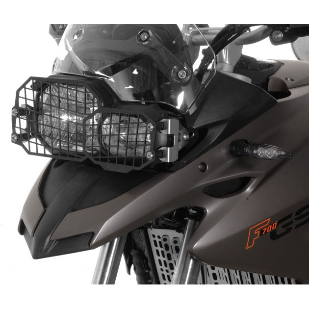 Headlight Guard Black Quick-Release - BMW F800GS /GSA, F700GS, F650GS Twin