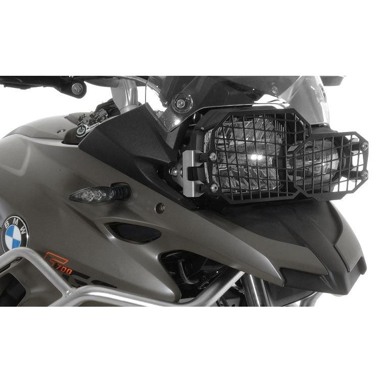 Headlight Guard Black Quick-Release - BMW F800GS /GSA, F700GS, F650GS Twin