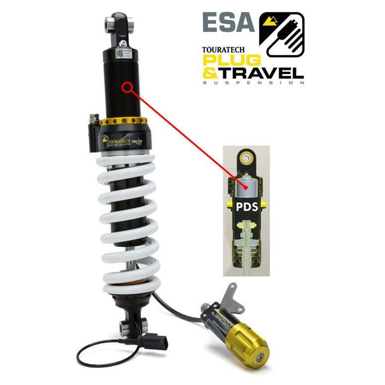 Shock Absorber Rear PDS ESA / Plug & Travel Standard or 50mm Lowering - BMW F800GS /GSA 13-18