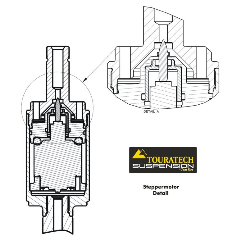 Shock Absorber Rear PDS ESA / Plug & Travel Standard or 50mm Lowering - BMW F800GS /GSA 13-18