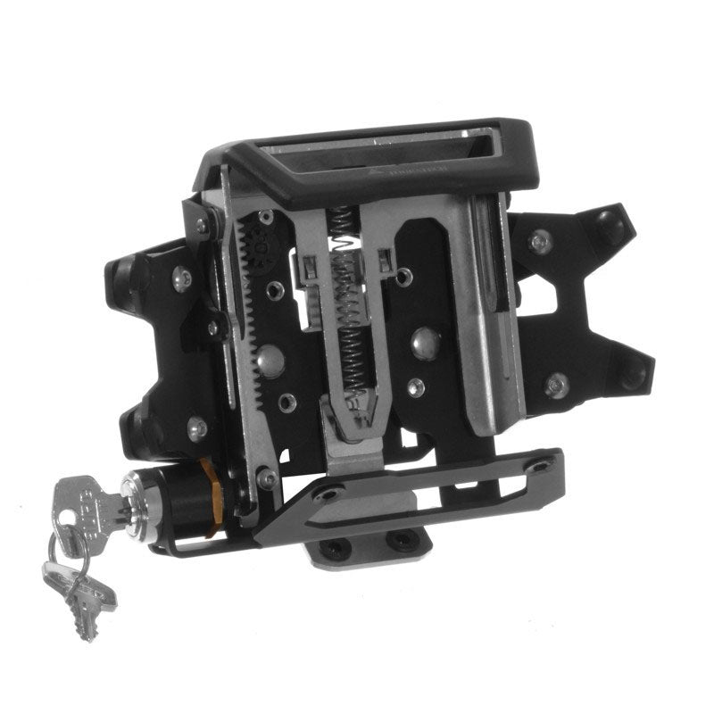 Lockable Handlebar Mount Black for Garmin Montana 600, 610, 680 & BMW Navigator Adventure