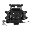 Black Garmin Lockable Handlebar Mount for Montana 600, 610, 680 & BMW Navigator Adventure