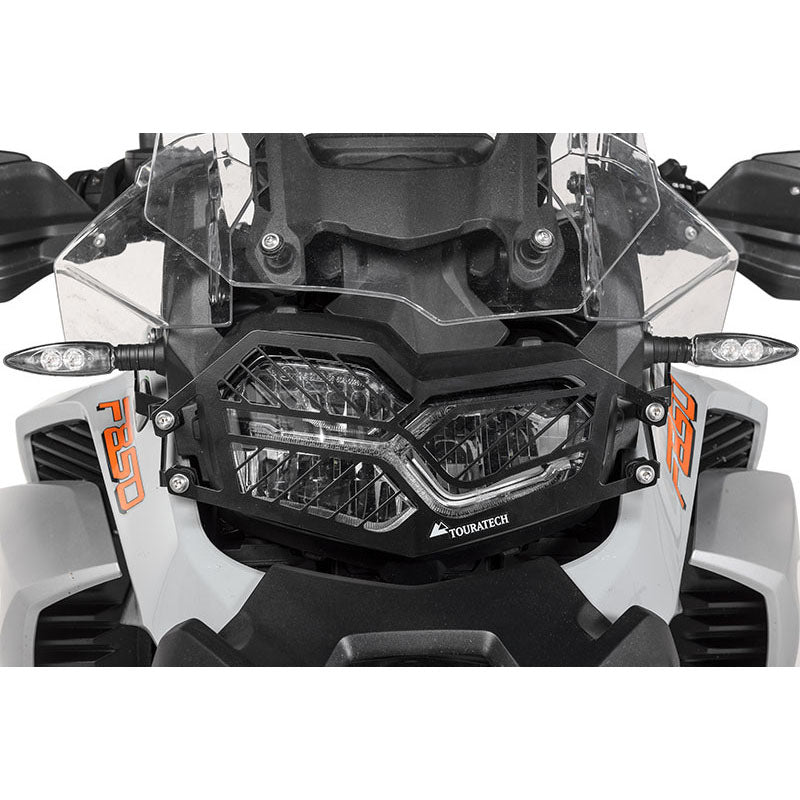 Headlight Guard Black Quick-Release - BMW F900GSA, F850GSA