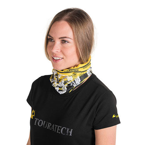 Neck Tube Stripes Black/Yellow