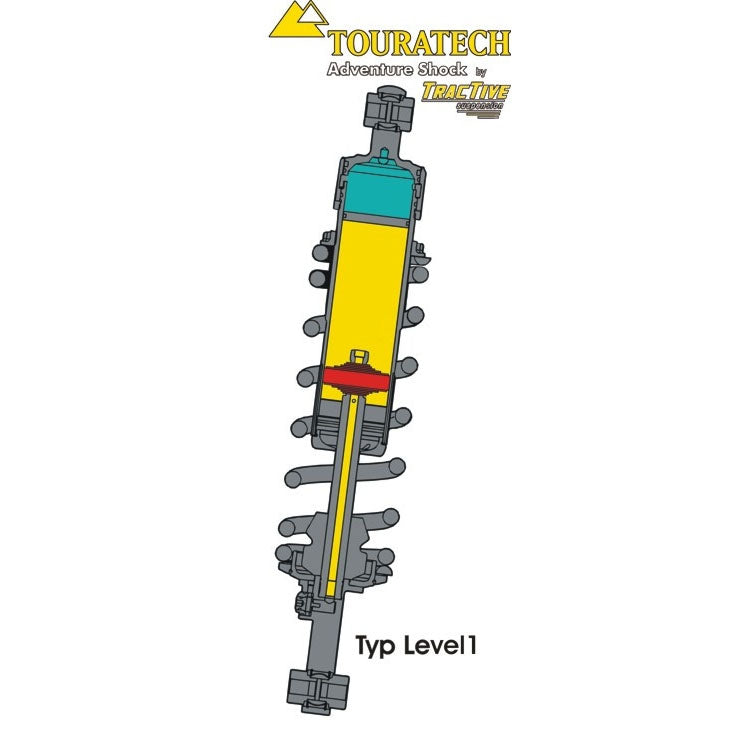 Shock Absorber Rear Level 1 (Low Speed) - BMW F650GS Dakar 00-07