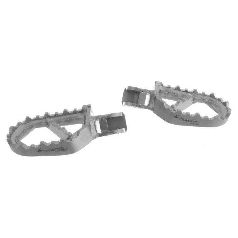 Footpegs Footrests Works - KTM Adventure 790, 890, 950, 990, 1050, 1090 /R, 1190 /R, 1290 /R/S/T, Enduro 690 2019 and up, EXC, Husqvarna Norden 901