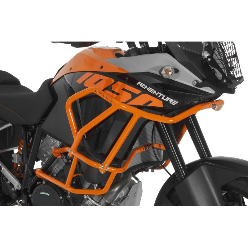 Barres de Protection de Carénage Orange pour Barres de Protection Moteur KTM Originales - KTM Adventure 1050, 1090 /R, 1190 /R