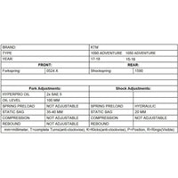 Progressive Fork & Shock Springs - KTM Adventure 1050 & 1090